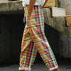 MICHELLE | COMFORTABLE CHECKERED PANTS